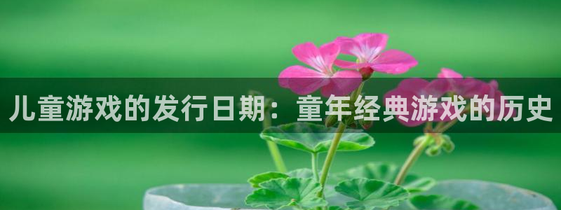 新航娱乐的创始人背景是什么：儿童游戏的发行日期：童年经典游戏的历史